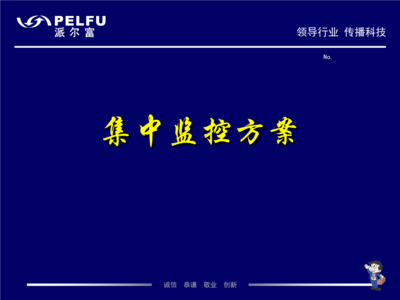 集中監控方案.ppt